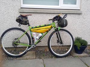 Fraser's bike for the HT550 2016